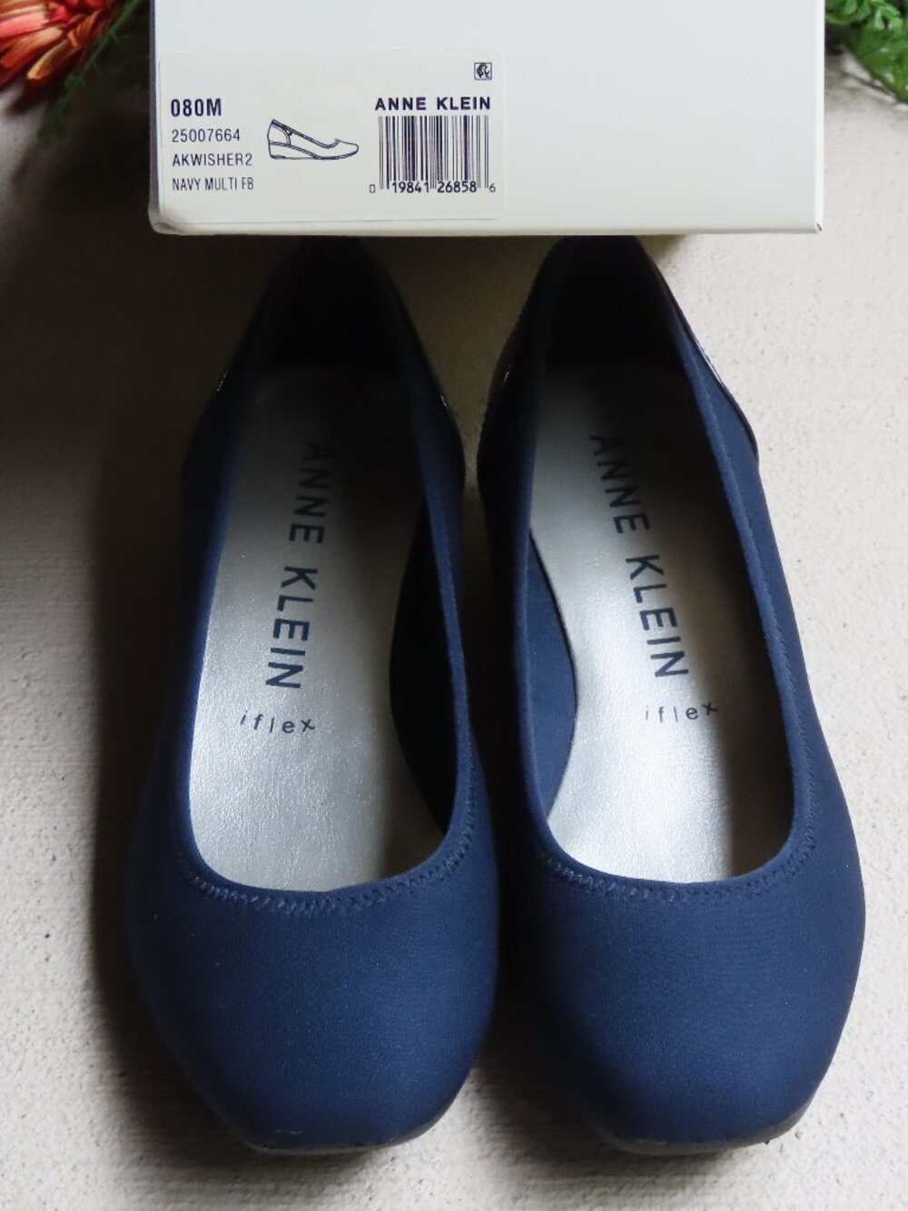 Anne Klein Navy flats